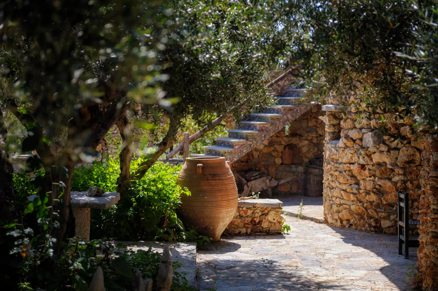 Een voorbeeld van een mediterrane tuin