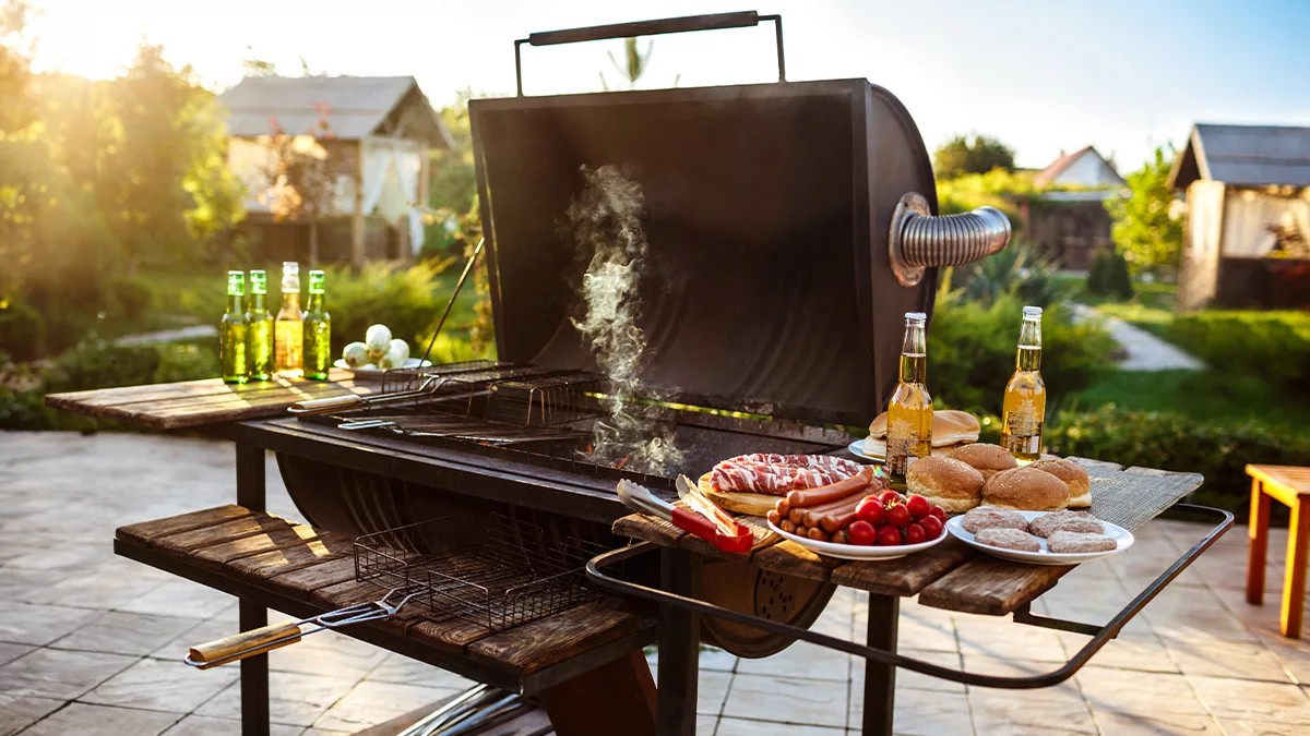 Lekker barbecuen op een schone barbecue